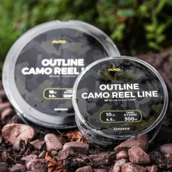 Avid Carp Fils - Tresses Carpe^Nylon Outline Camo Reel Line
