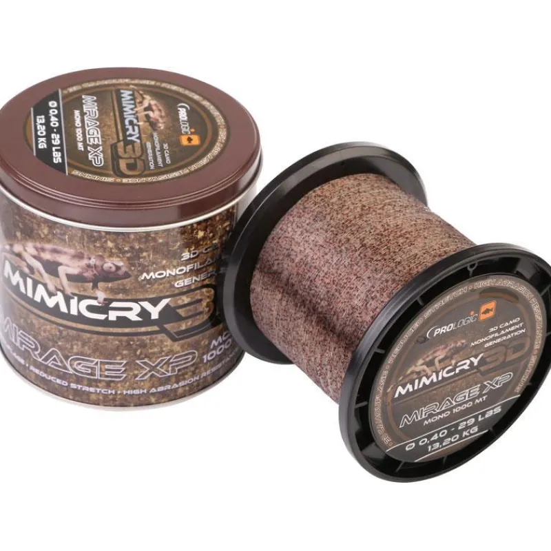 Prologic Fils - Tresses Carpe^Nylon Carpe Mimicry 3D Mirage Xp - 1000M