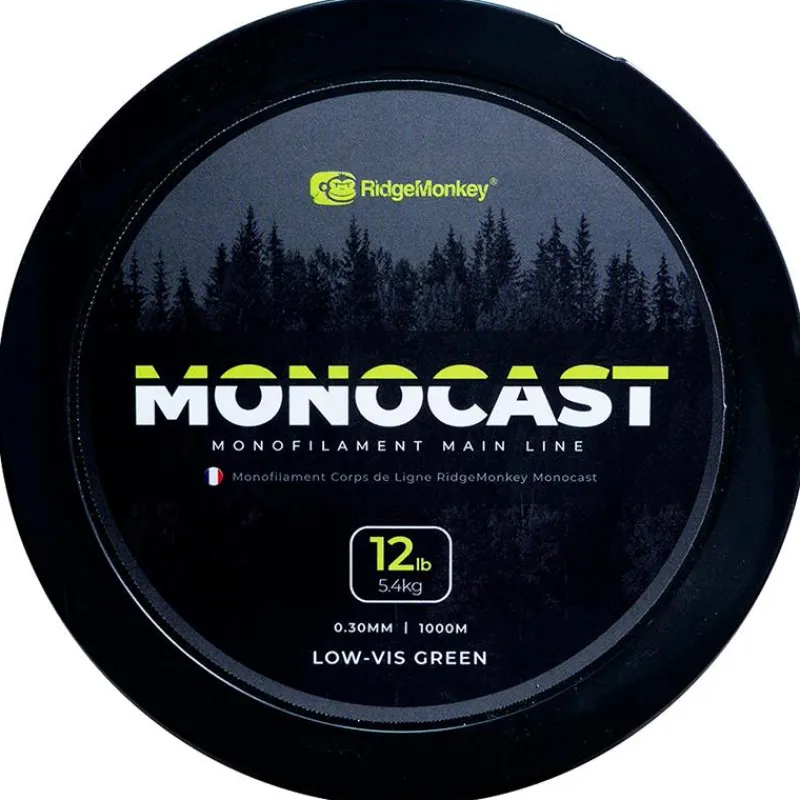 Ridge Monkey Fils - Tresses Carpe^Nylon Carpe Monocast Mono - 1000M