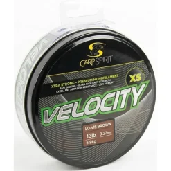 Nylon Carp Spirit Velocity Xs Lo-Vis Clear - 1200M