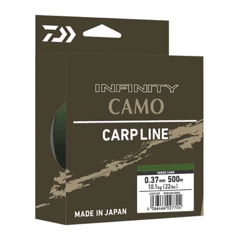 Daiwa Fils - Tresses Carpe^Nylon Infinity Camo Vert Camo