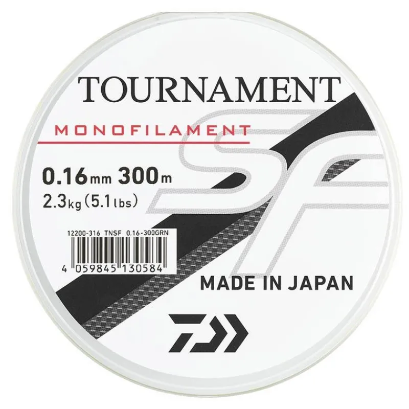 Daiwa Fils - Tresses - Bdl Carnassier^Nylon Tournament Sf - Vert - 150M