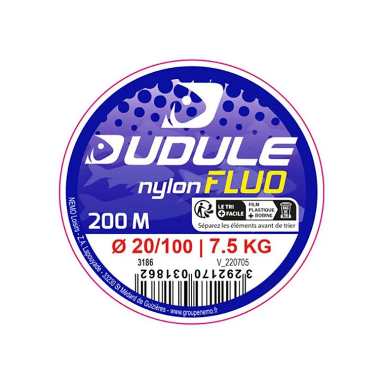 Nylon Dudule Fluo Action - 200M