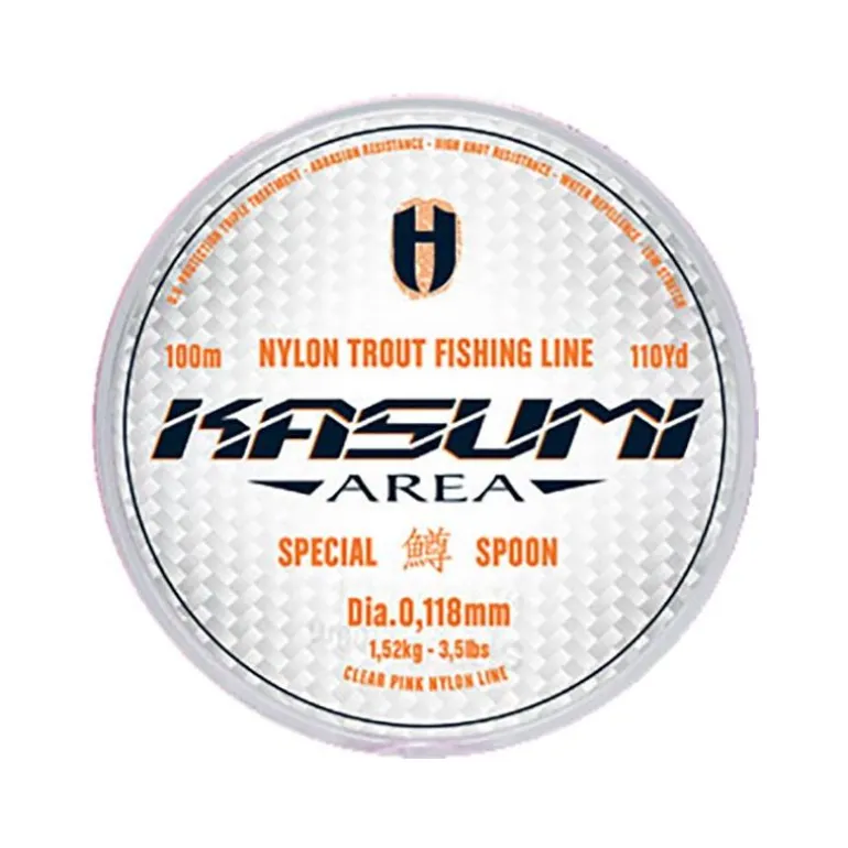 Nylon Herakles Kasumi Clear Pink - 100M