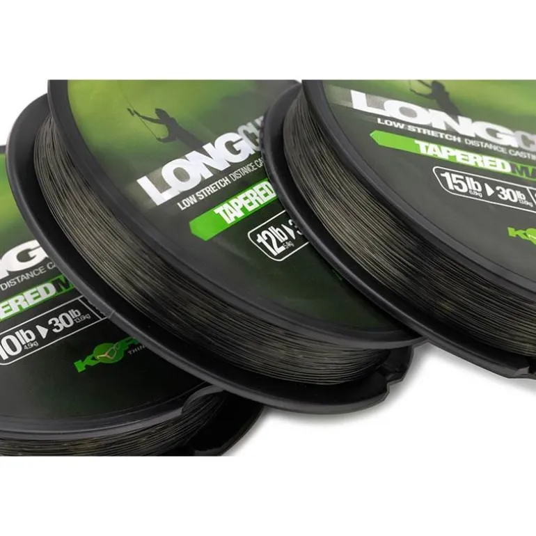 Nylon Korda Longchuck Tapered Mainline Green - 300M