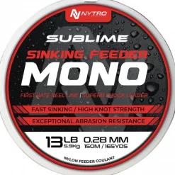 Nylon Nytro Sublime Sinking Feeder Mono - 150M