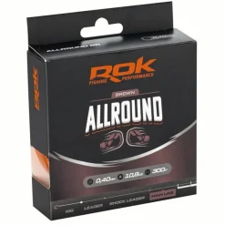 Nylon Rok Fishing Allround Monofilament Brown - 300M