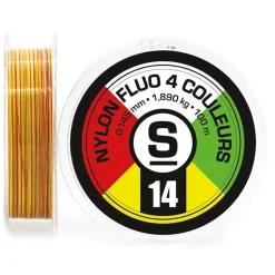 Sempe Fils Mouche|Fils Truite^Nylon Fluo 4 Couleurs 2