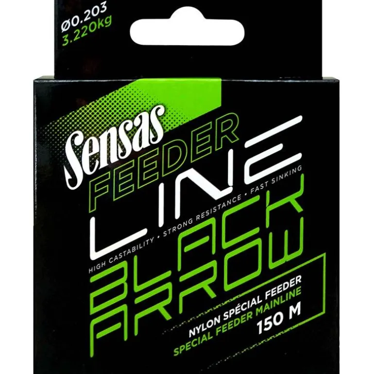 Nylon Sensas Feeder Black Arrow - 150M