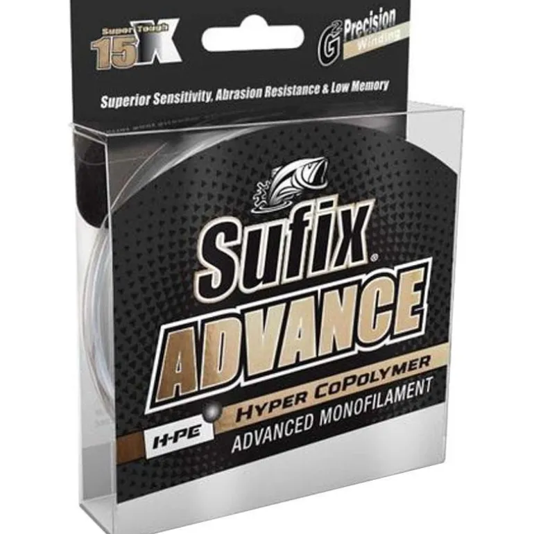 Nylon Sufix Advance G2 Yellow - 150M