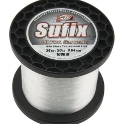 Sufix Fils - Tresses Silure^Nylon Ultra Supreme Clear Igfa - 1000M
