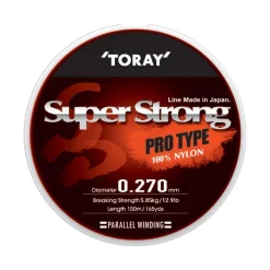 Toray Fils - Tresses - Bdl Carnassier|Tresses - Fils - Bdl Mer^Nylon Super Strong - 150M Transparent