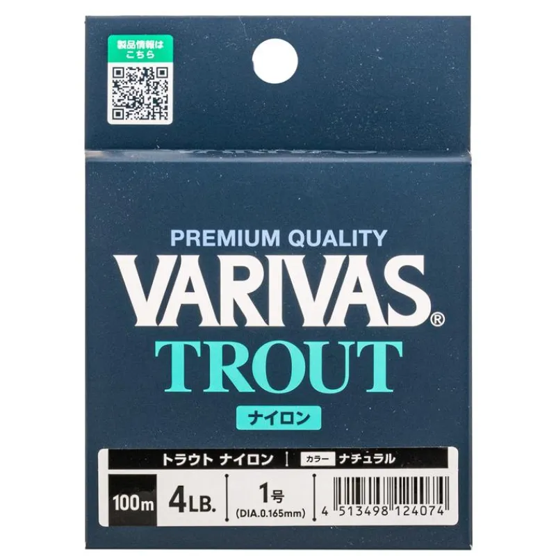 Varivas Fils Truite^Nylon Trout Nylon Natural - 100M