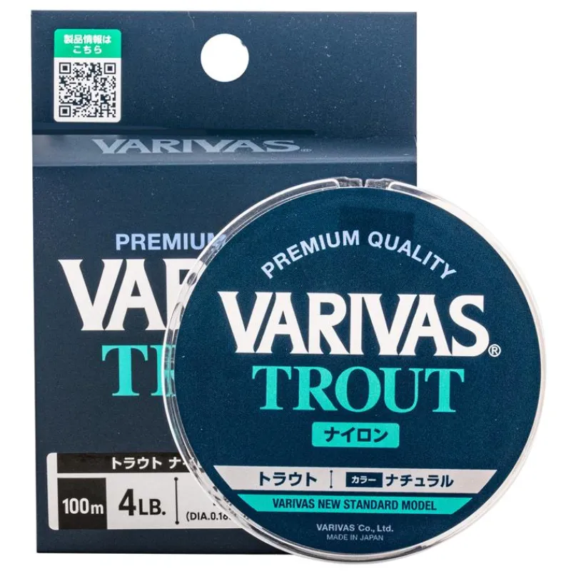 Varivas Fils Truite^Nylon Trout Nylon Natural - 100M