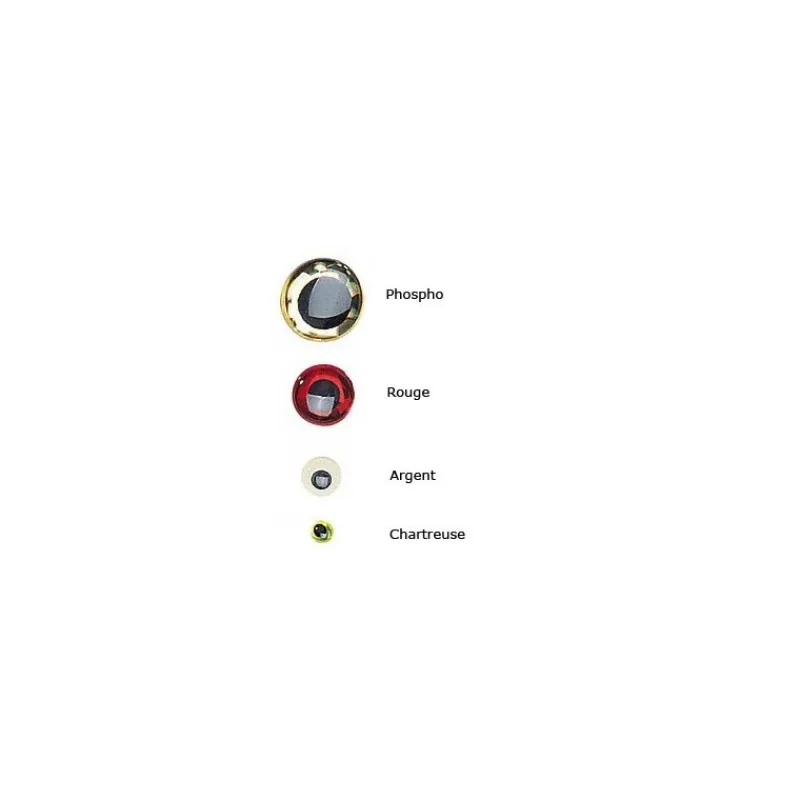 JMC Fly Tying^Oeil Relief Autocollant