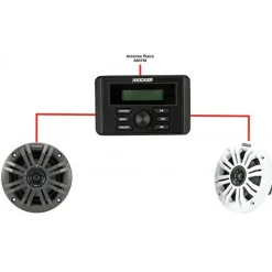Kicker Equipements Bateau & Annexe^Pack Audio Kmc3