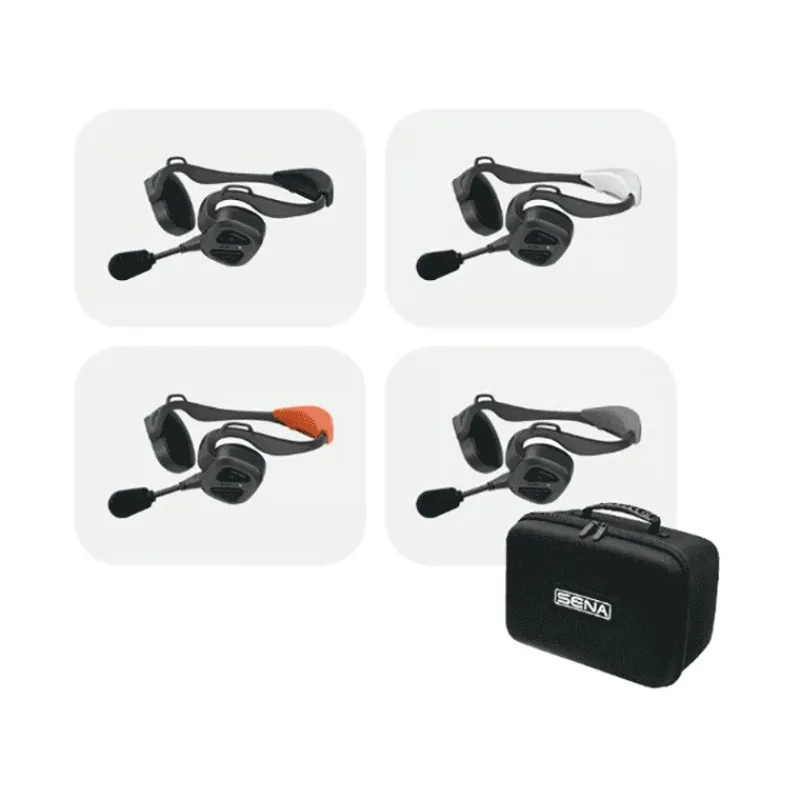 Sena Sécurité & Secours^Pack De Quatre Casques Bosun Quad Complets