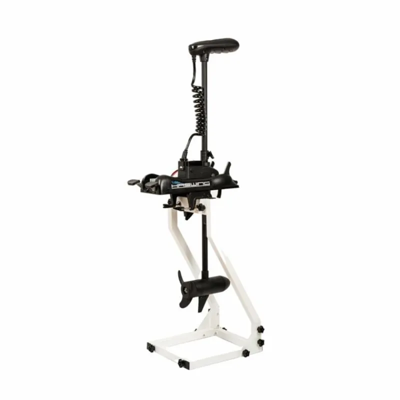 Haswing Moteurs Électriques Bateau^Pack Energy Cayman B 55Lbs Gps Version 1.6 Avec Pédale Sans Fil, Télécommande, Plaque Quick Release Batterie Marine 12V100amp
