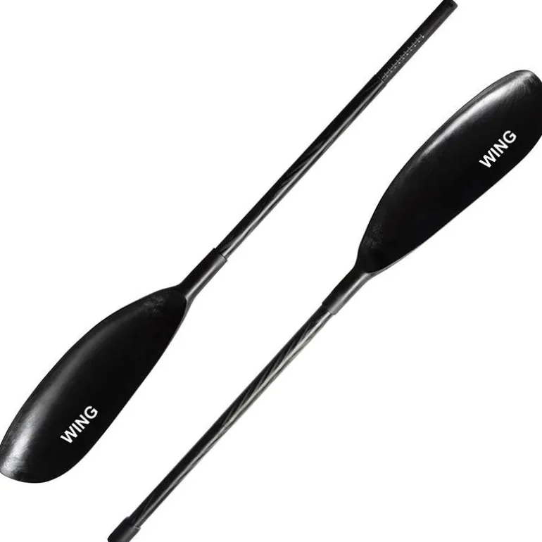 Pagaie Kayak Egalis Wing Fibre Carbone Vario Démontable 2 Parties E-Lock