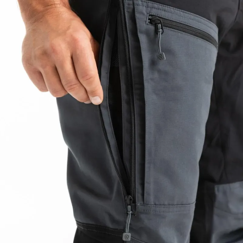 Adventer & Fishing Pantalons, Salopettes & Shorts^Pantalon Homme Impregnated Trousers - Gris/Noir