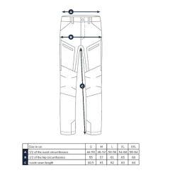 Adventer & Fishing Pantalons, Salopettes & Shorts^Pantalon Homme Impregnated Trousers - Gris/Noir