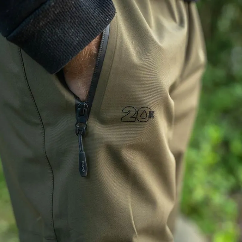 Avid Carp Pantalons, Salopettes & Shorts^Pantalon Homme Hydro-Force 20K - Kaki