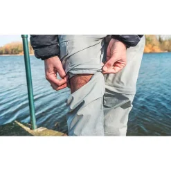 Fox Rage Pantalons, Salopettes & Shorts^Pantalon Homme Zip-Off Shorts - Gris