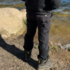 Pantalon Homme Pro Elite Baits Multi-Poches Amovible Pro - Noir