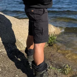 Pantalon Homme Pro Elite Baits Multi-Poches Amovible Pro - Noir