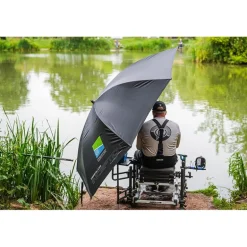 Parapluie Preston Innovations Inception Fibreglass Flatback Brolly 50”