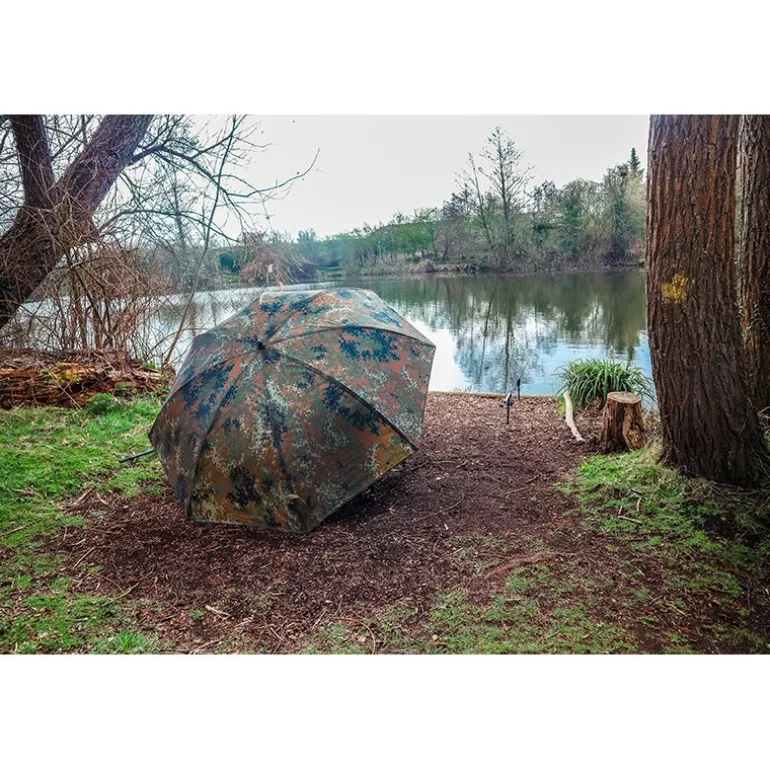Parapluie Zebco Flecktarn Brolly - Camo