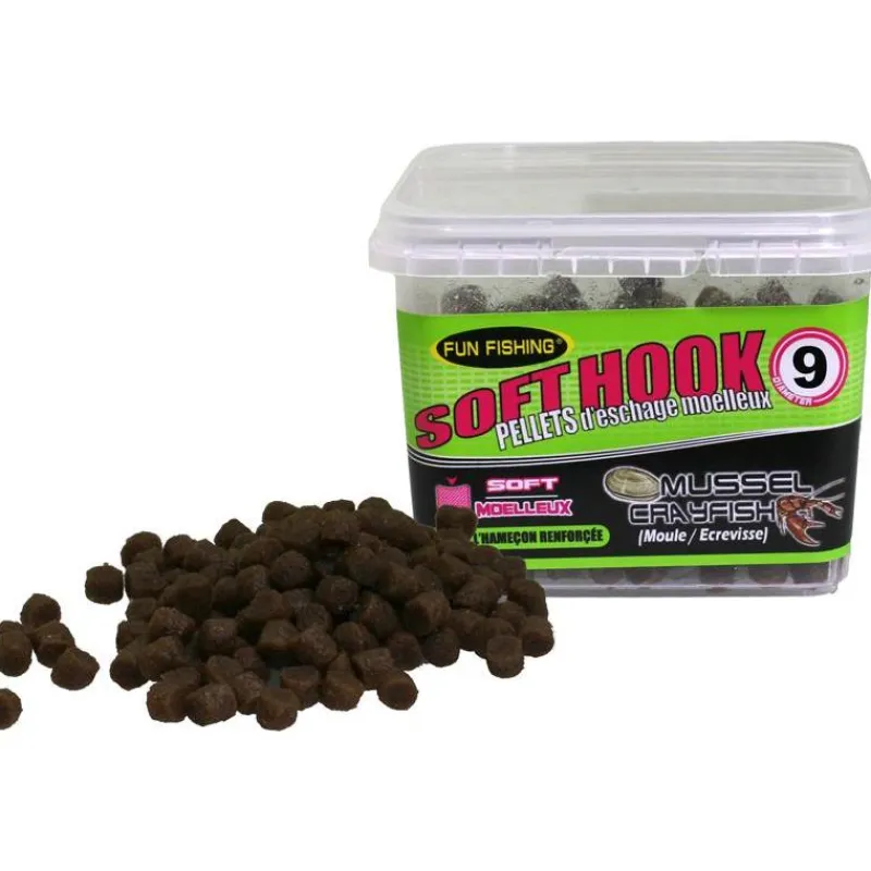 Fun Fishing Appâts - Amorces^Pellets D'eschage Moelleux Carpodrome - 9Mm