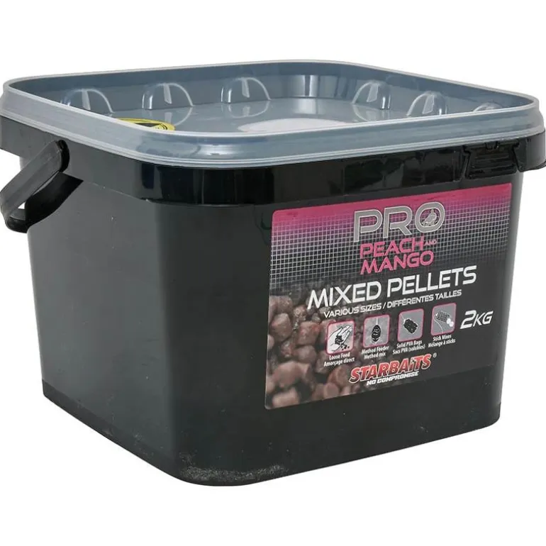 Pellet Starbaits Pro Peach & Mango Pellets Mixed