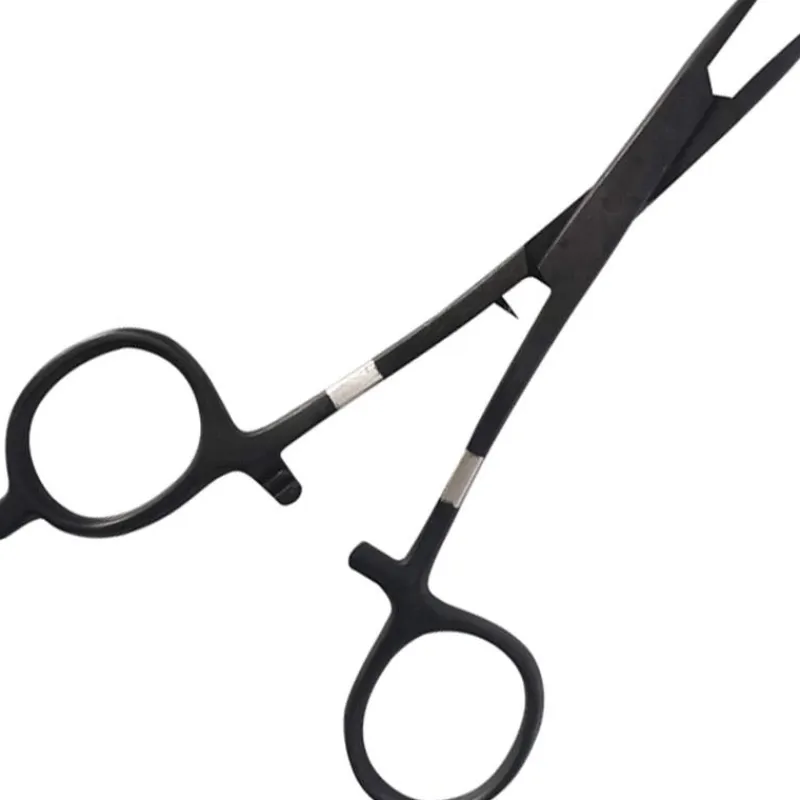 Sempe Accessoires Mouche|Accessoires^Pince A Clamper Forceps Acier Mat Noir