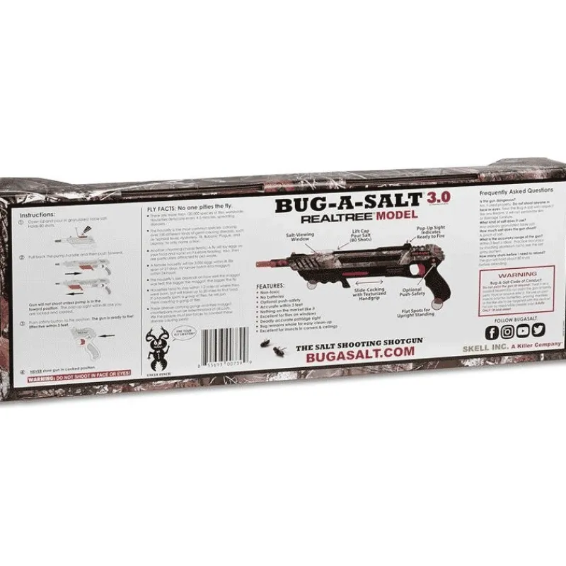 Bug-a-salt Calendriers De L'Avent|Calendriers De L'Avent^Pistolet À Sel Anti-Mouche 3.0 - Realtree Camo