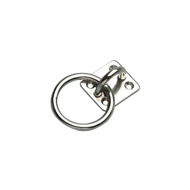 Platine Inox Pike'n Bass Avec Anneau