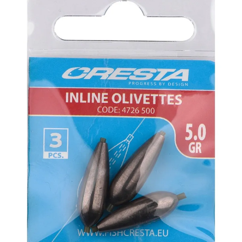 Cresta Montage Ligne^Plomb Inline Olivettes