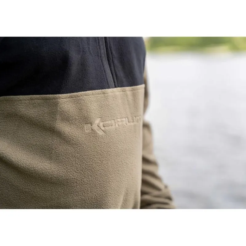Korum Sweats & Polaires^Polaire Homme Embossed Microfleece - Kaki