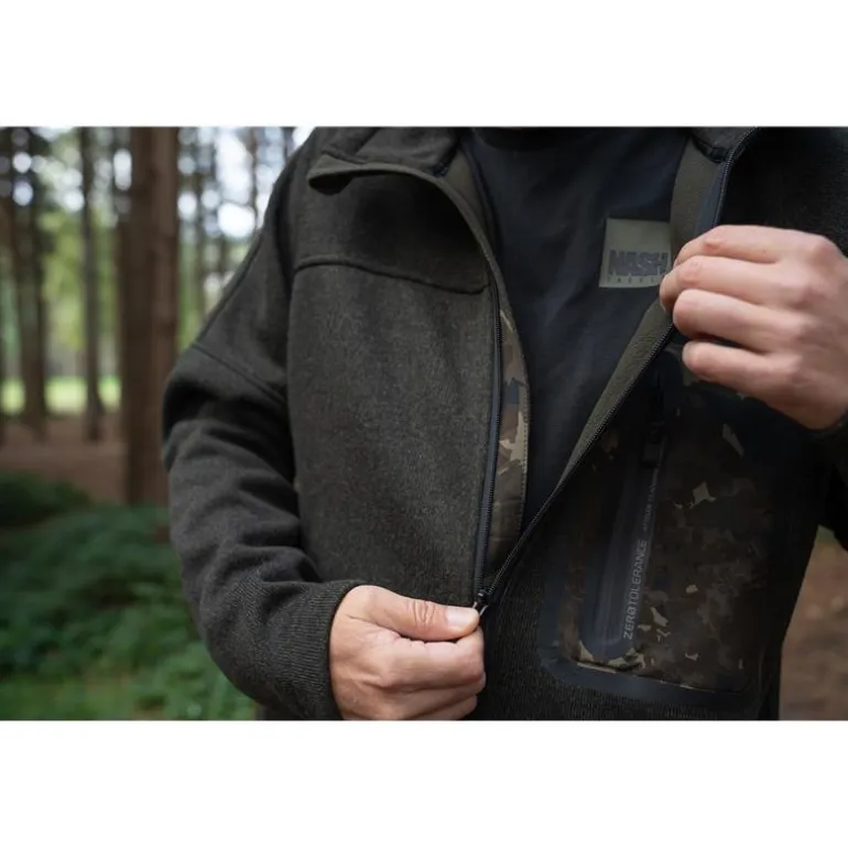 Polaire Homme Nash Zero Tolerance Nordic Fleece Zipped Jumper - Camo
