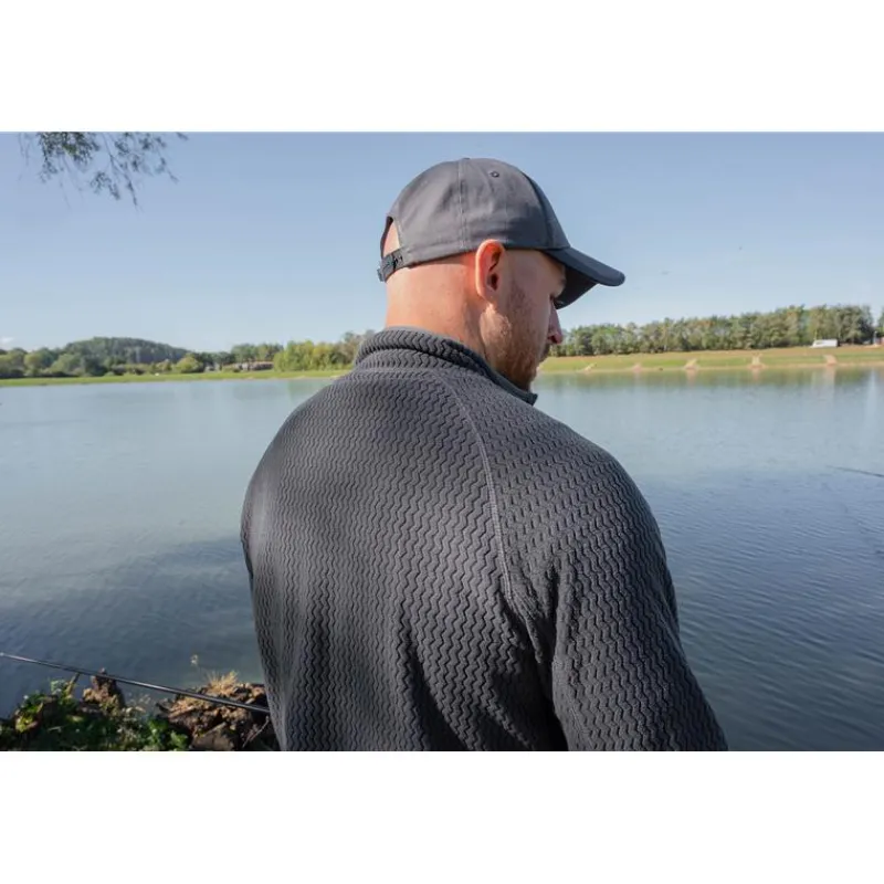 Preston Innovations Sweats & Polaires^Polaire Homme Core Collection Zig Zag Fleece - Gris