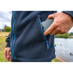 Polaire Homme Preston Innovations Windproof Fleece Jacket - Noir