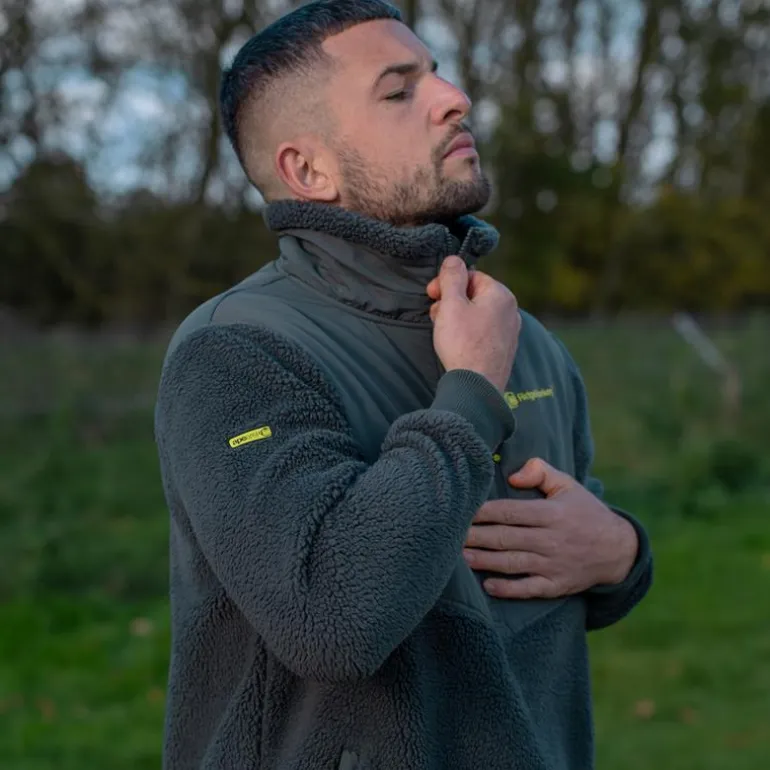 Polaire Homme Ridge Monkey Apearel Thermapro Sherpa Fleece - Green