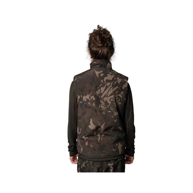 Polaire Sans Manche Homme Nash Zero Tolerance Sherpa Fleece Reversible Body Warmer - Camo