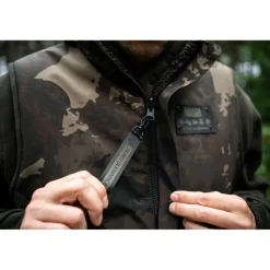 Polaire Sans Manche Homme Nash Zero Tolerance Sherpa Fleece Reversible Body Warmer - Camo