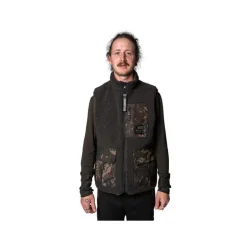 Polaire Sans Manche Homme Nash Zero Tolerance Sherpa Fleece Reversible Body Warmer - Camo