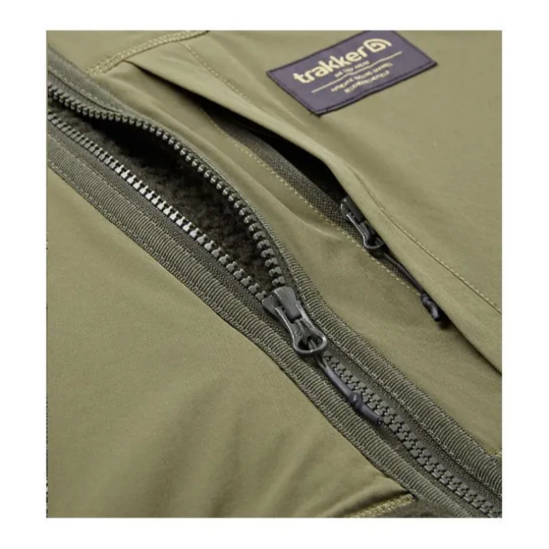Polaire Sans Manche Homme Trakker Techpro Sherpa Jacket - Vert