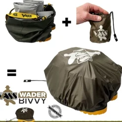 Vass Wading|Wading^Protection Waders Bivvy Kaki Green