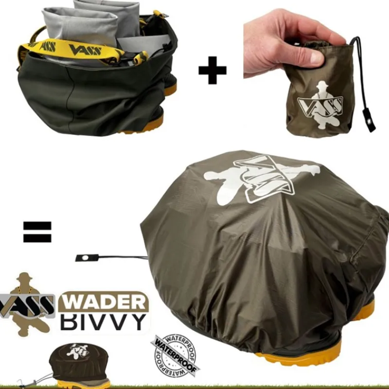 Vass Wading|Wading^Protection Waders Bivvy Kaki Green