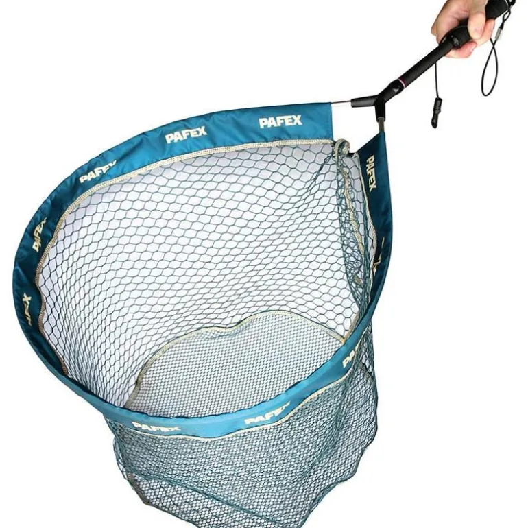 Épuisette Pafex Flynet Manche Carbone Poignée Mousse Eva + Filet Anti-A Flottante