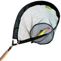 Pafex Epuisettes - Raquettes^Épuisette Raquette Flynet Manche Carbone Rouge - Liège - Filet Anti-A
